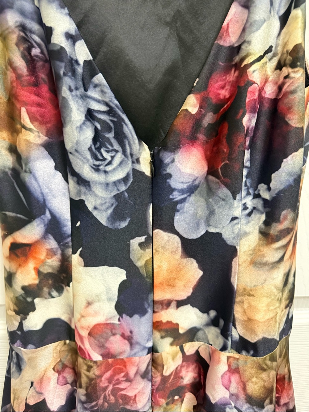 Adrianna Papell Floral Evening Gown - Picture 10 of 14